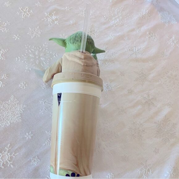 1999 Vintage Star Wars Yoda Travel Cup with Straw Excellent - Picture 4 of 6